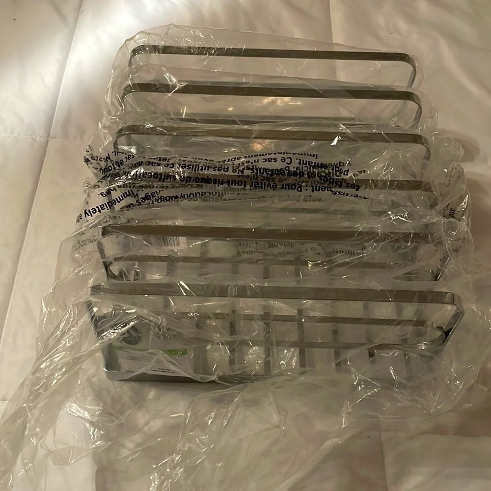 MDesign metal divided purse/clutch organizer